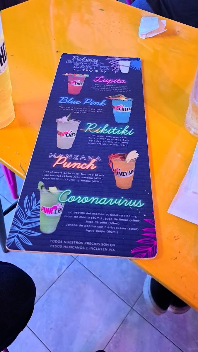 Pinkcheladas Menu Photo 2