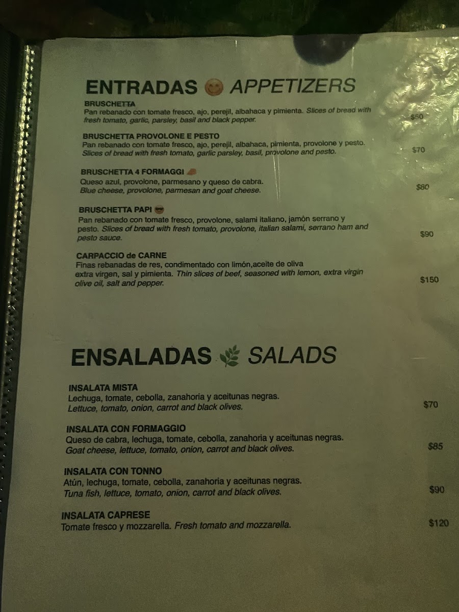 Pizza Papi Pasta Menu Photo 4