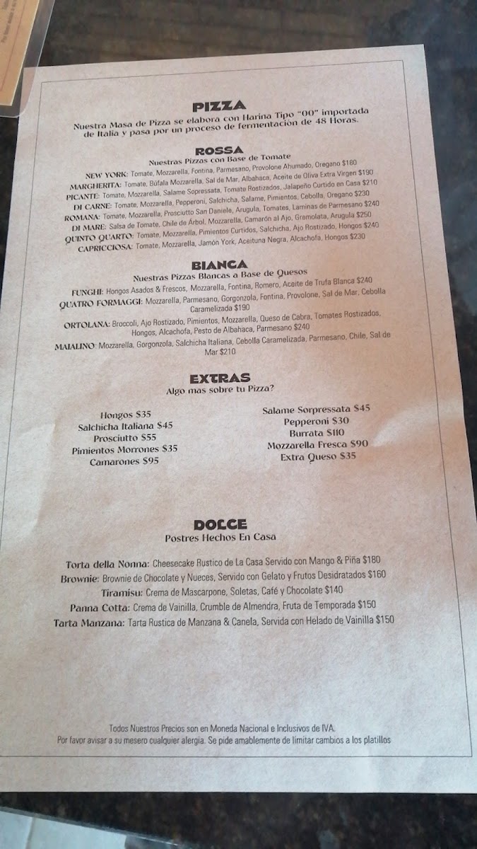 Pizzeria Oliva Menu Photo 8