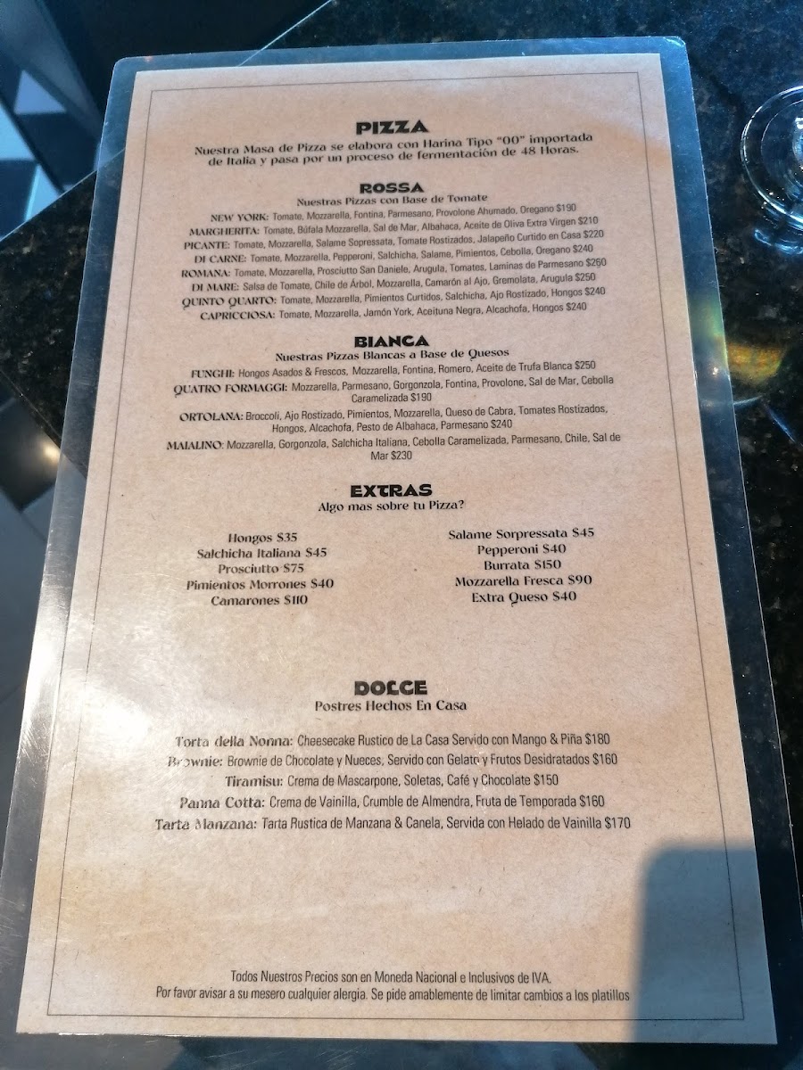 Pizzeria Oliva Menu Photo 9