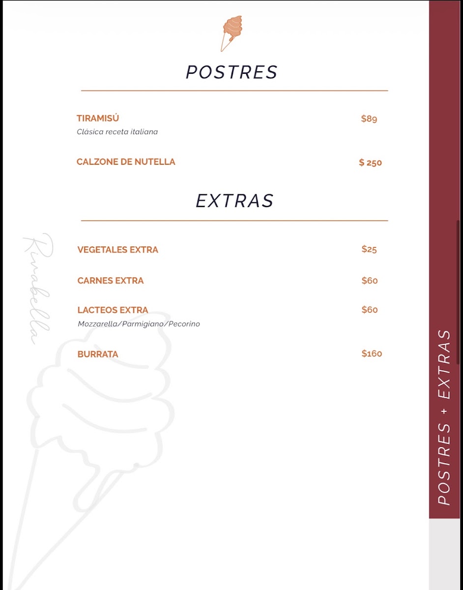 Pizzeria Rivabella Menu Photo 5