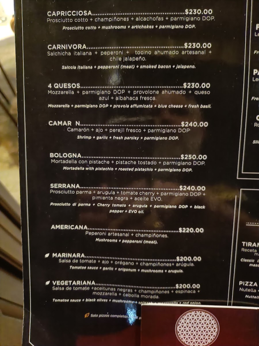 Pizzeria Rivabella Menu Photo 8