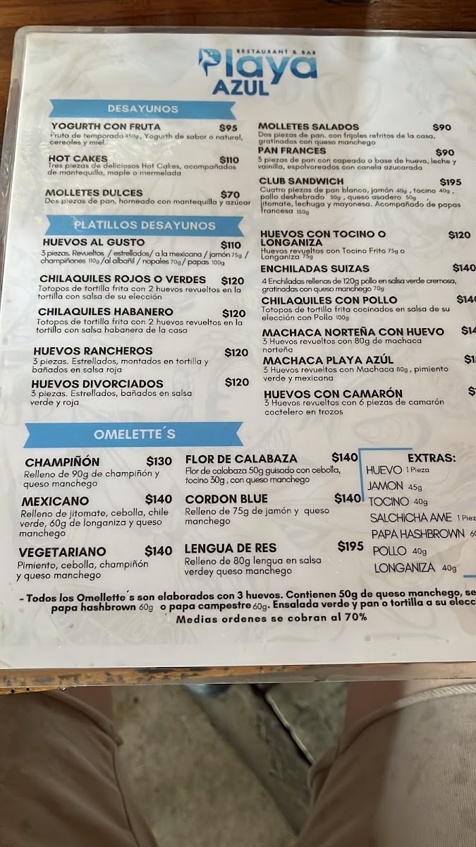 Playa Azul Mariscos Menu Photo 7
