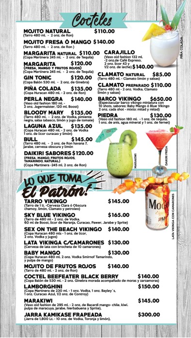 Playa Vikingo Menu Photo 2