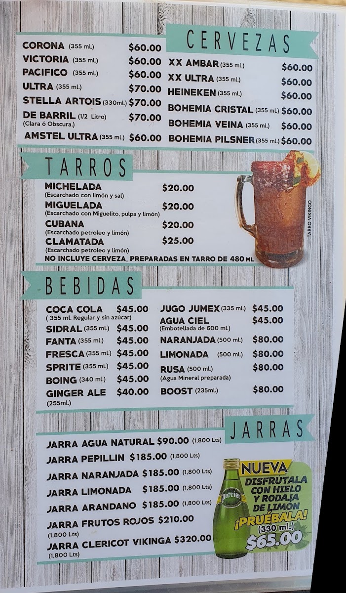 Playa Vikingo Menu Photo 8