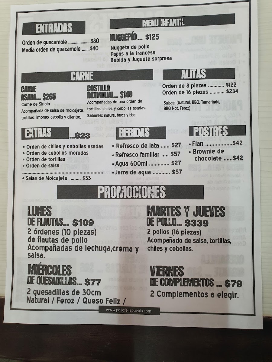 Pollo Feliz Mayorazgo Menu Photo 3