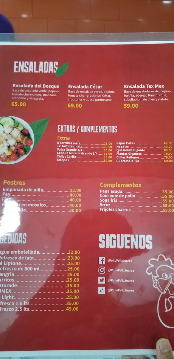Pollo Feliz San Lorenzo Menu Photo 4