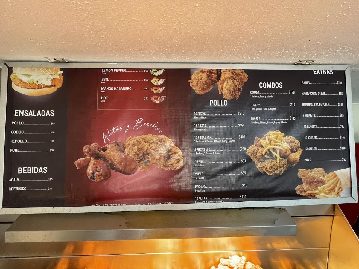 Pollo Fiesta Fried Chicken Menu Photo 3