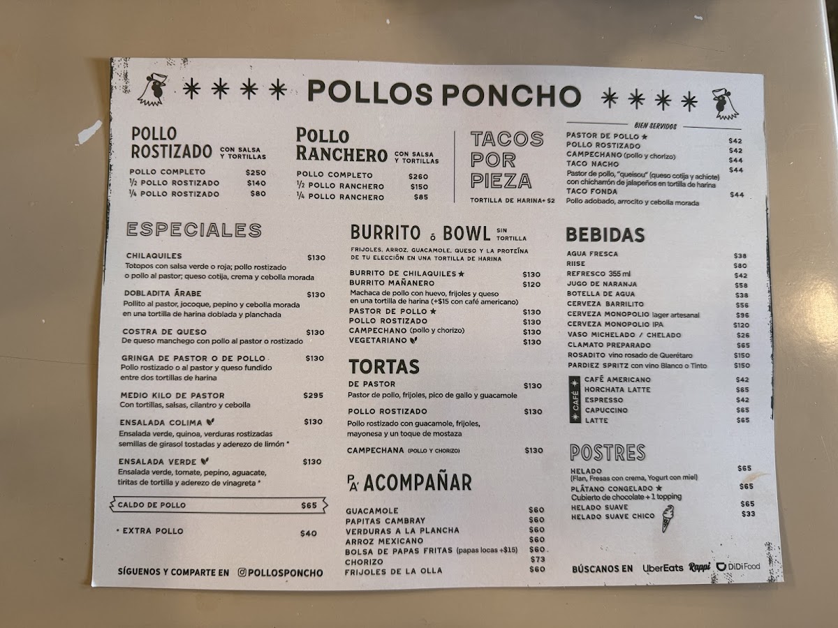 Pollos Poncho Menu Photo 10
