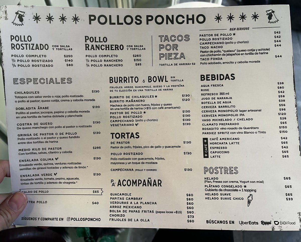 Pollos Poncho Menu Photo 7