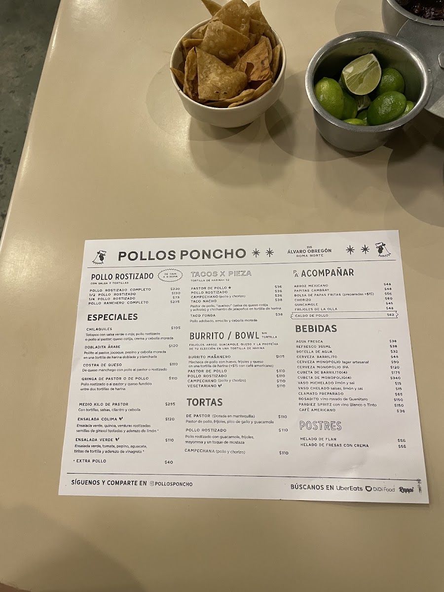 Pollos Poncho Menu Photo 8