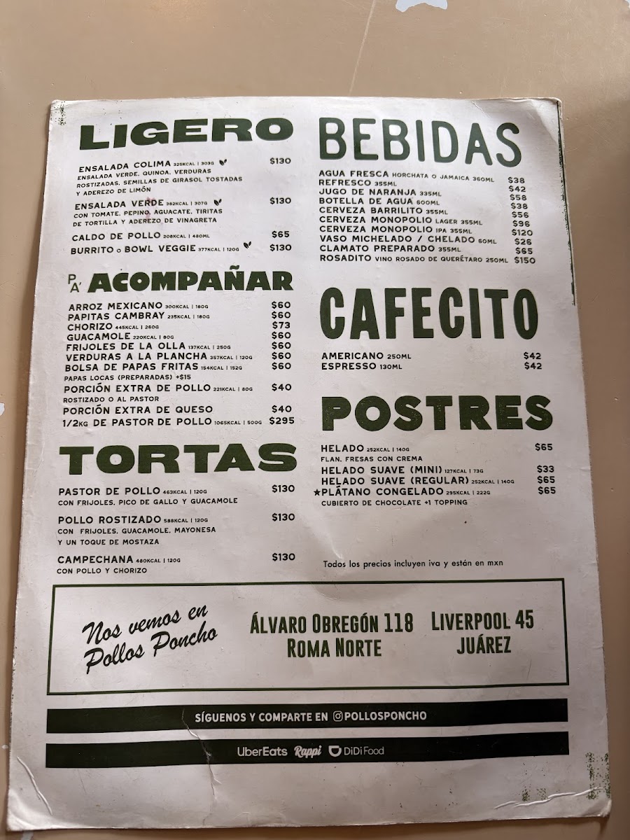 Pollos Poncho Menu Photo 9