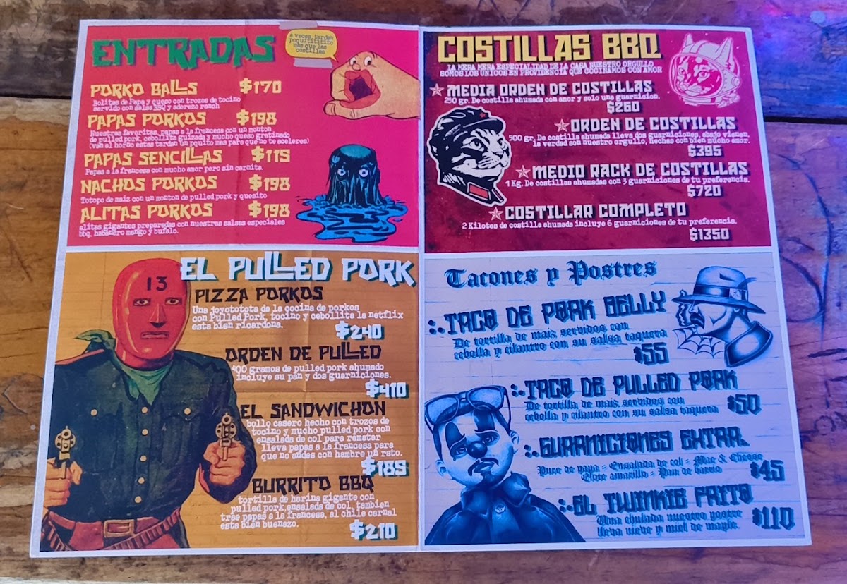 Porkos Bbq Menu Photo 2