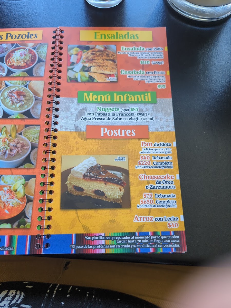 Potzoliza Revolucion Menu Photo 10