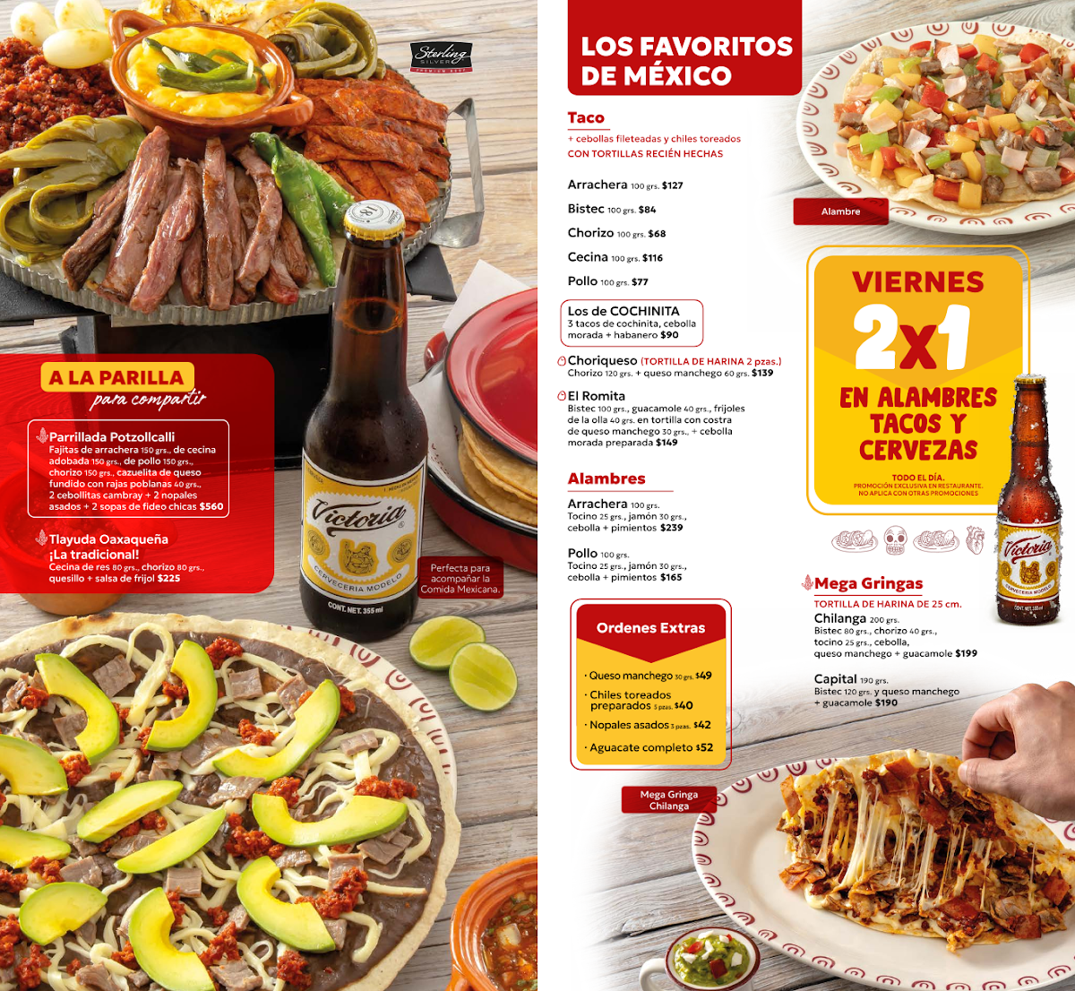 Potzollcalli La Viga Menu Photo 5