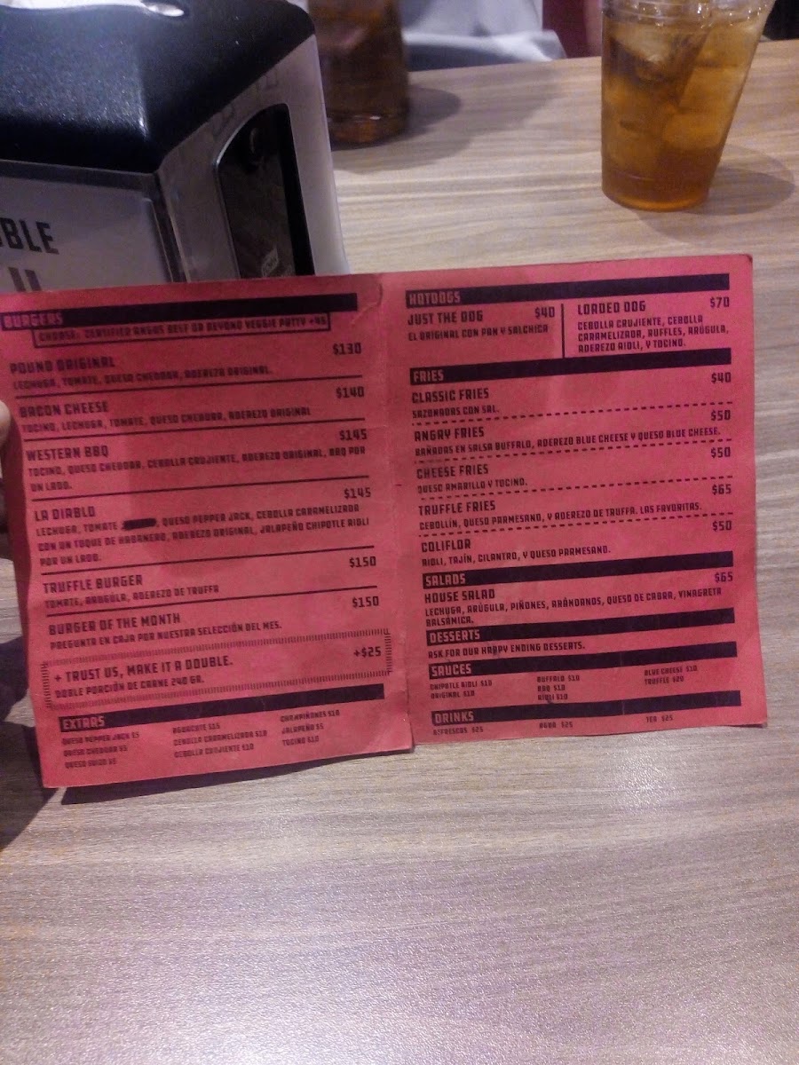 Pound Gomez Morin Menu Photo 10