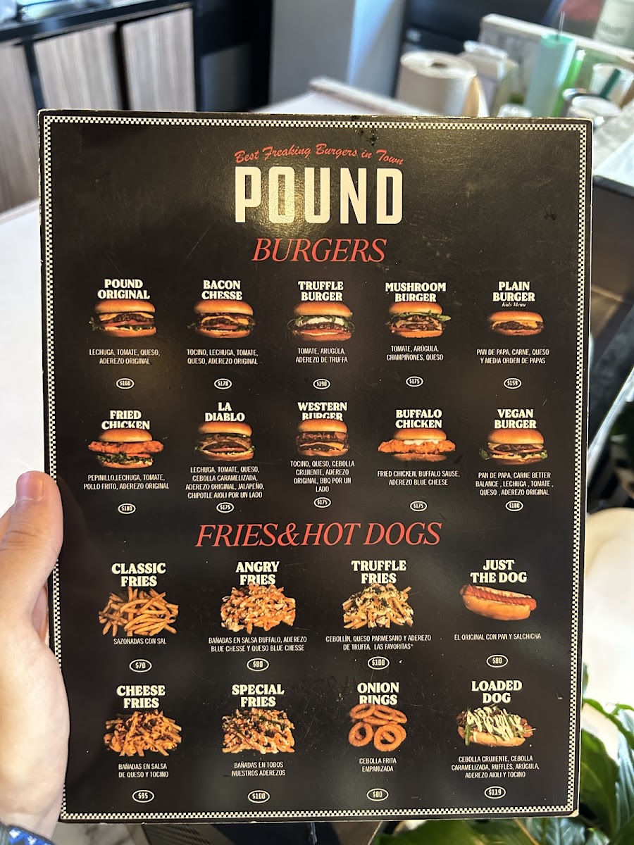 Pound Gomez Morin Menu Photo 2