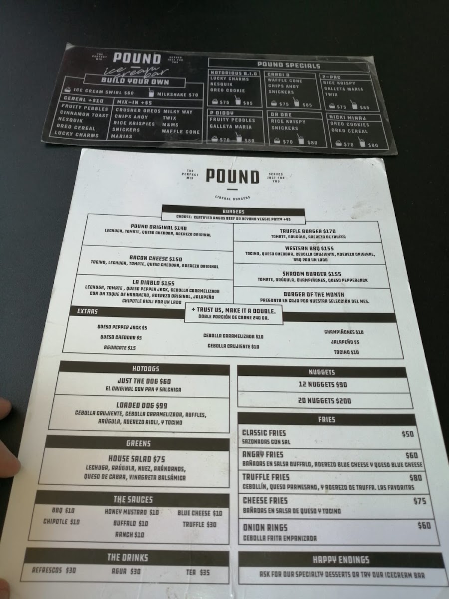 Pound Gomez Morin Menu Photo 4