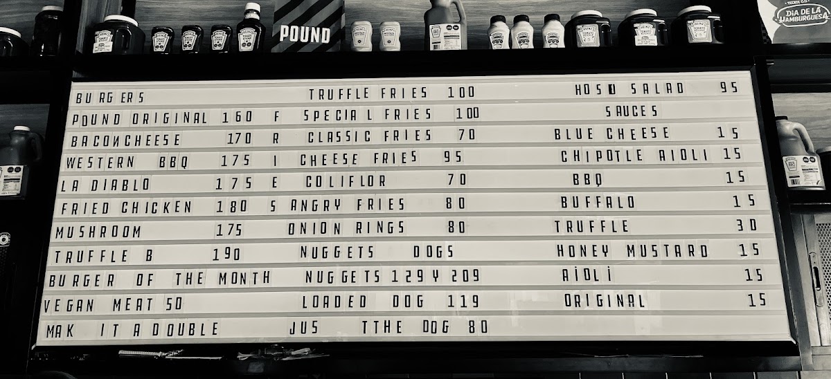 Pound Gomez Morin Menu Photo 6