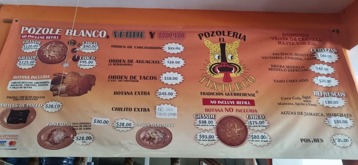 Pozoleria El Tixtleco Menu Photo 3