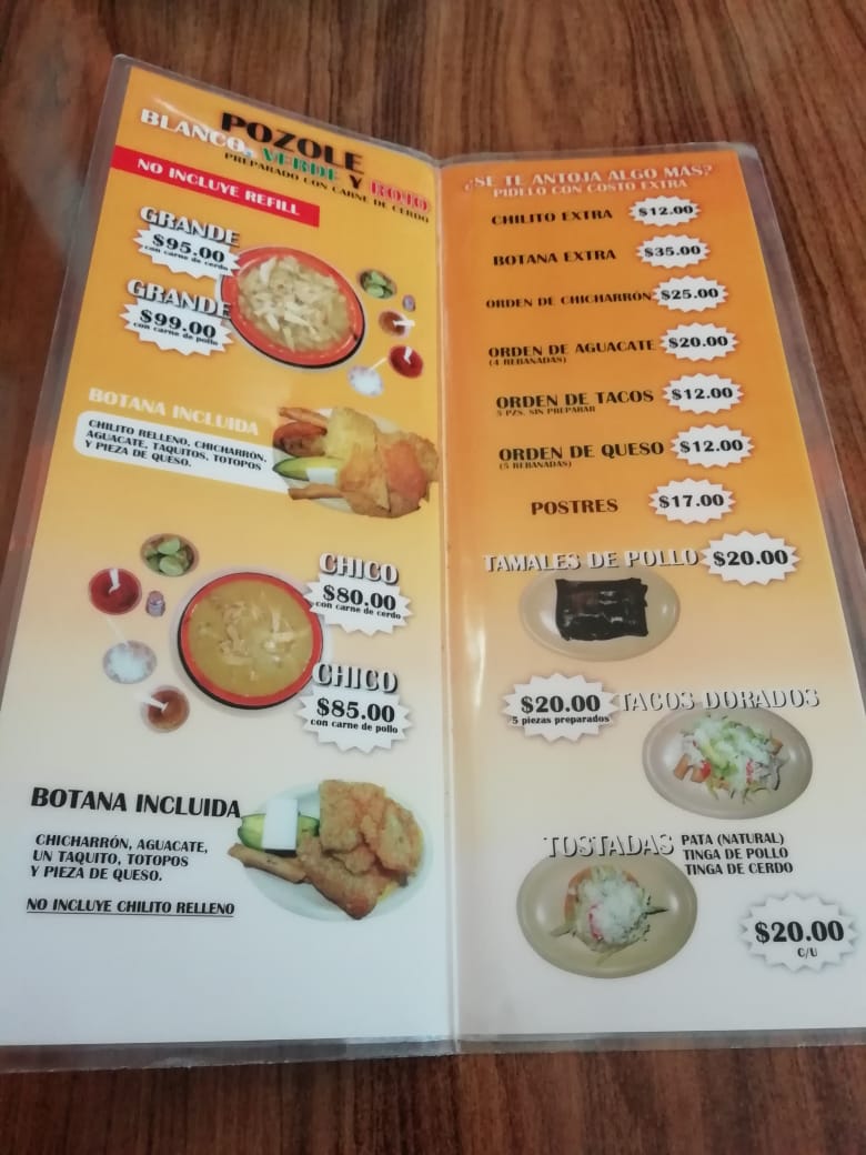 Pozoleria El Tixtleco Menu Photo 6