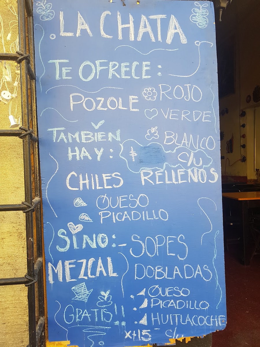 Pozolería La Chata De Yautepec Menu Photo 3