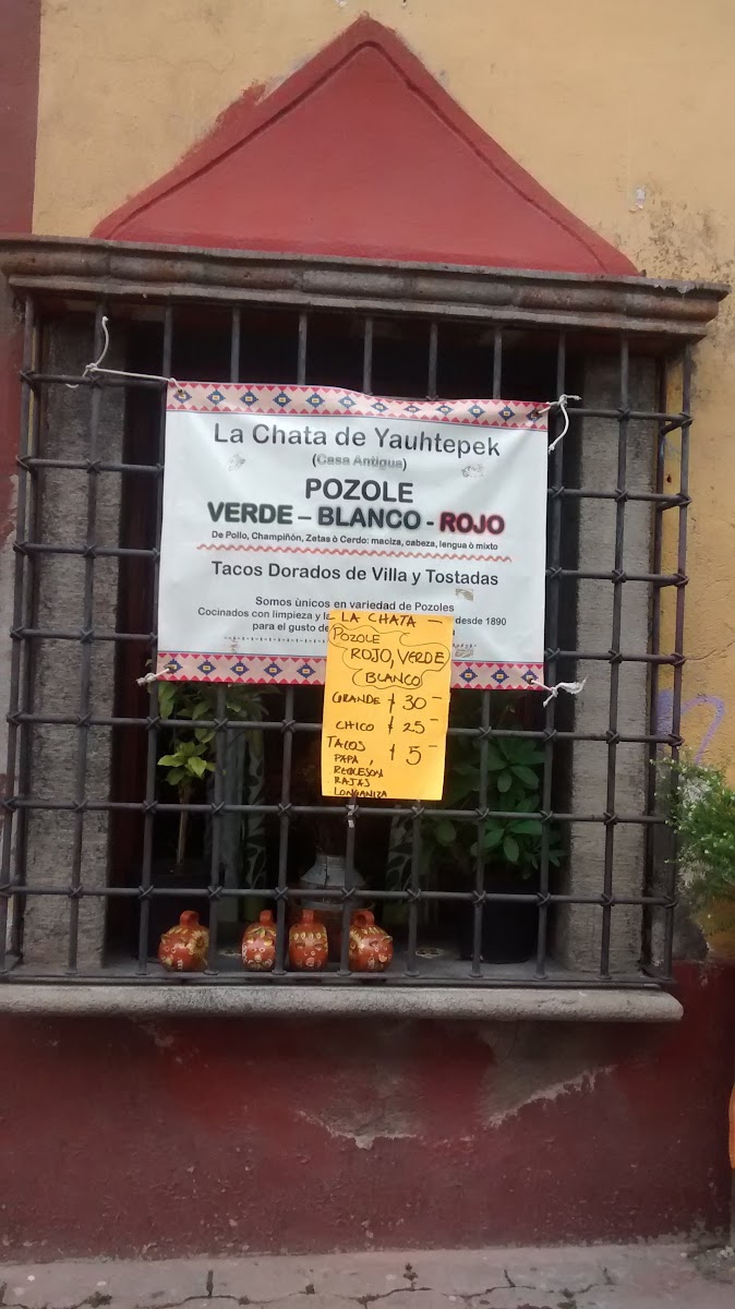 Pozolería La Chata De Yautepec Menu Photo 4