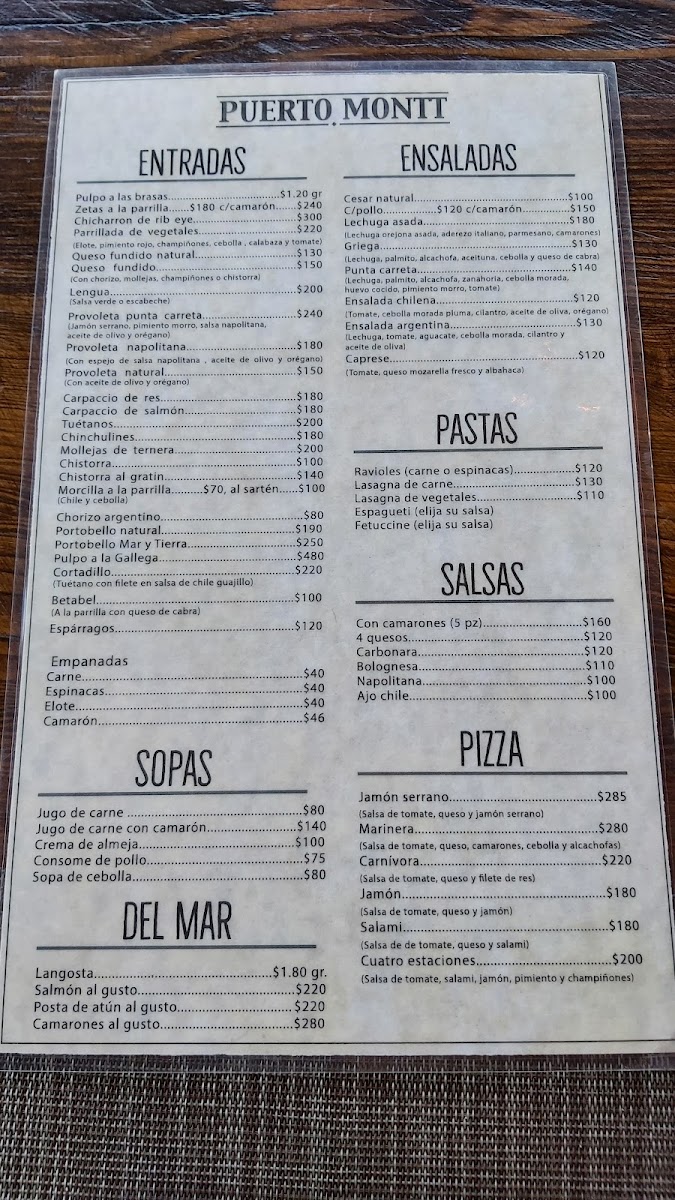 Puerto Montt Parrilla Argentina Menu Photo 5