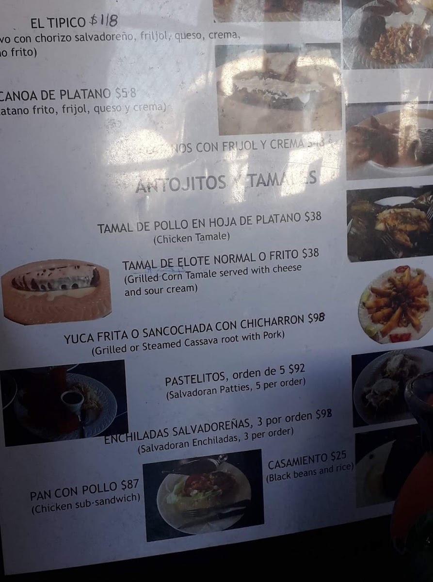 Pupuseria El Pulgarcito En Rosarito Menu Photo 10