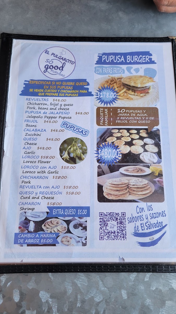 Pupuseria El Pulgarcito En Rosarito Menu Photo 5