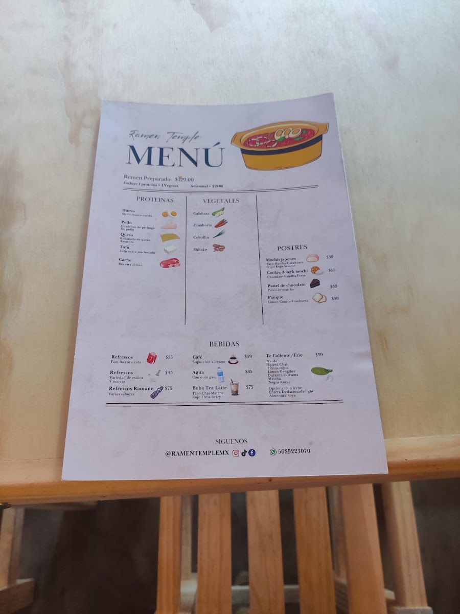 Ramen Temple Menu Photo 10
