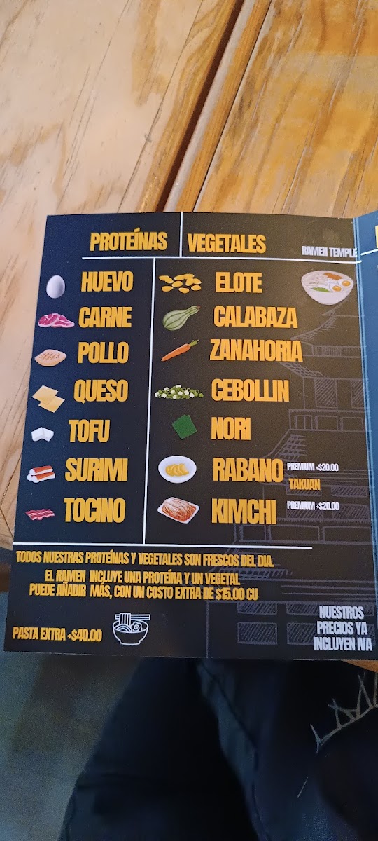 Ramen Temple Menu Photo 9