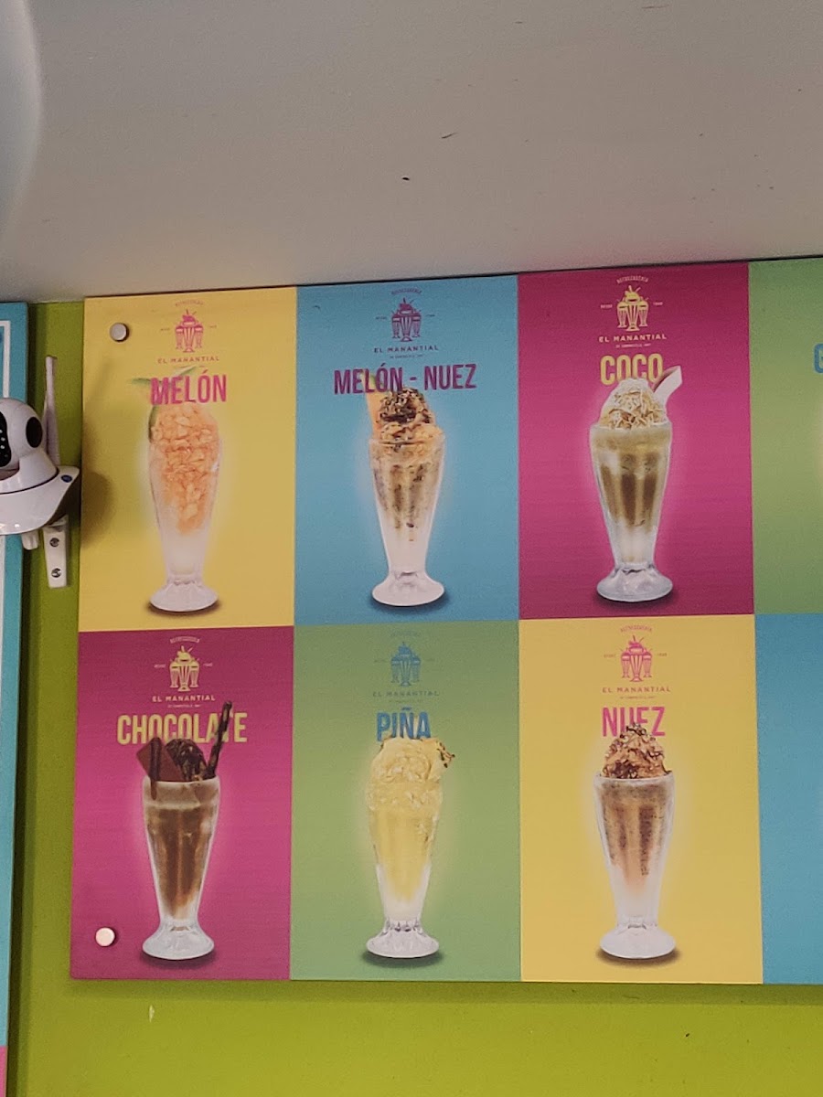 Raspados El Manantial Menu Photo 2