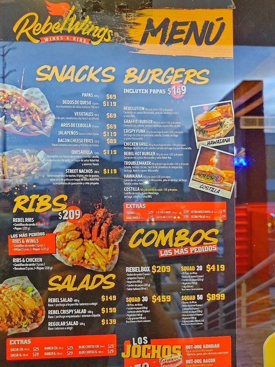 Rebel Wings Kabah Menu Photo 5