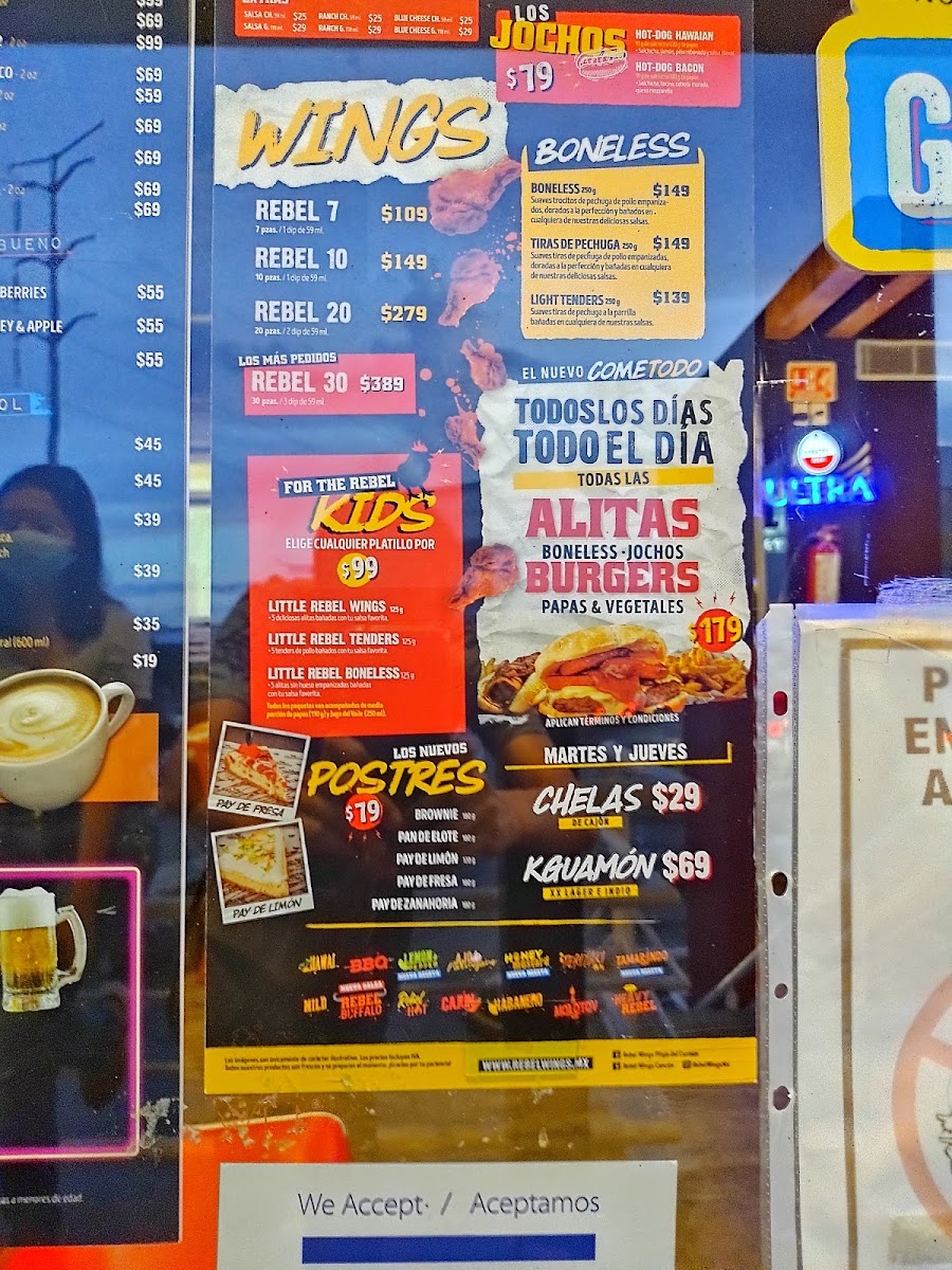 Rebel Wings Kabah Menu Photo 8
