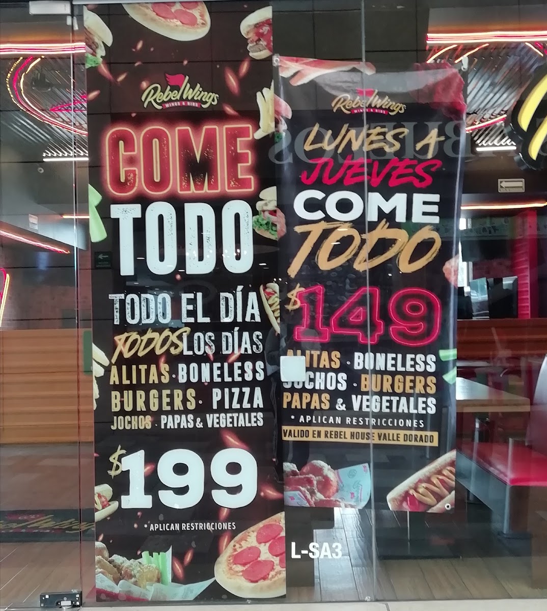 Rebel Wings Menu Photo 3