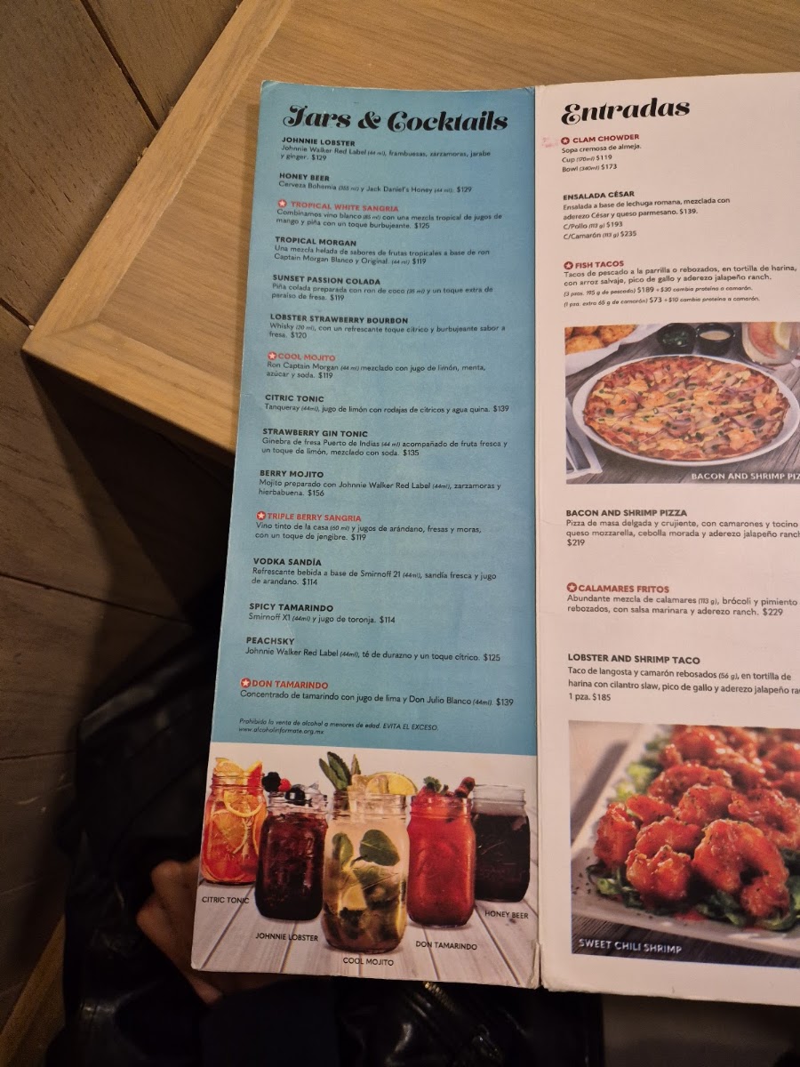 Red Lobster Menu Photo 7