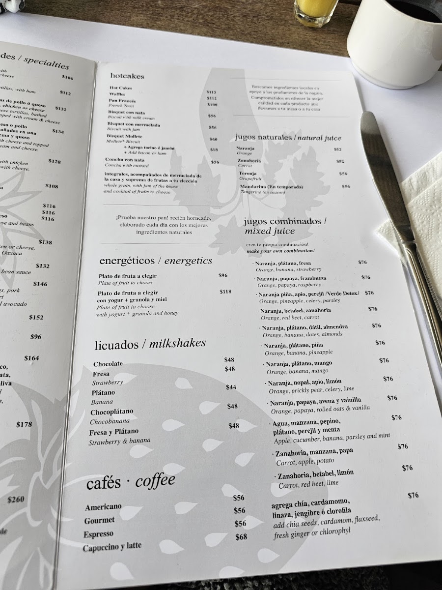 Refugio Tierra Menu Photo 7