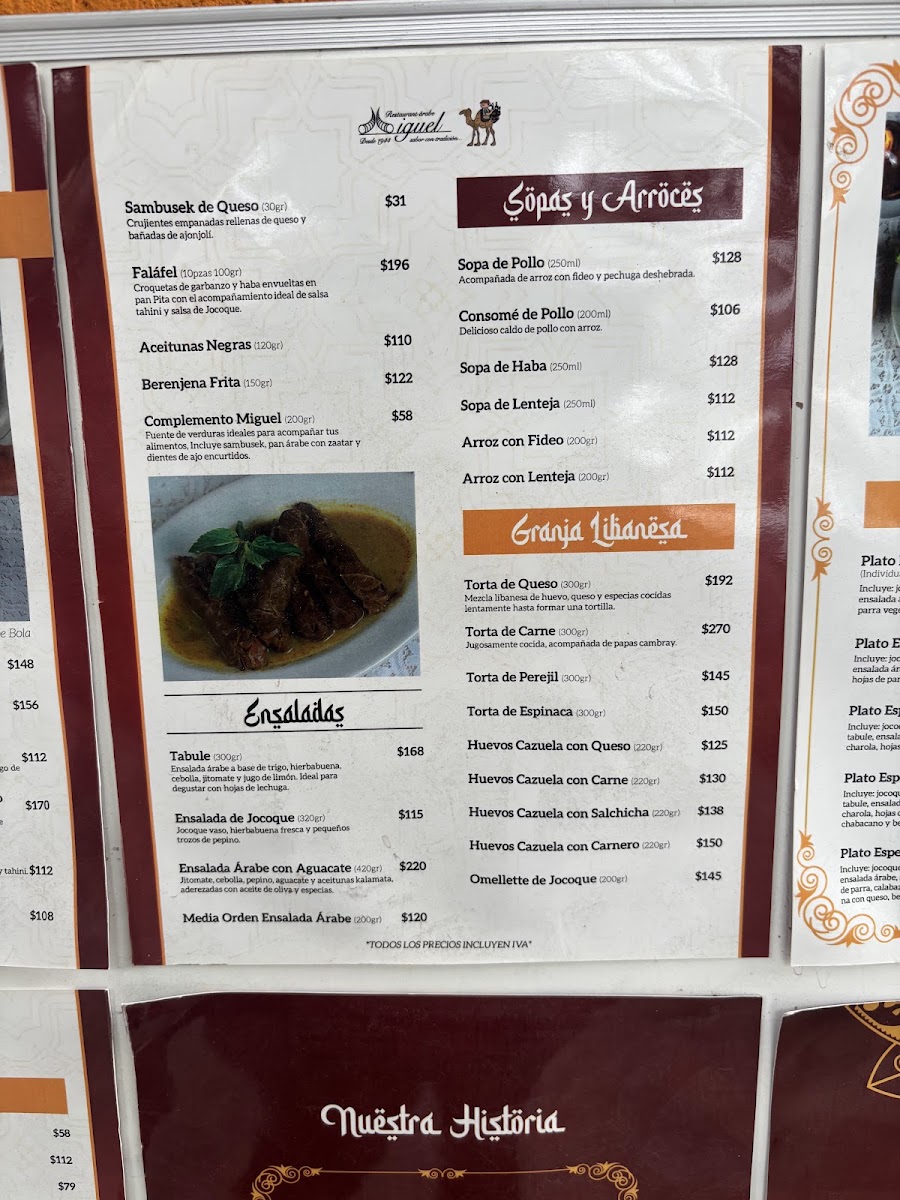 Restaurant Arabe Miguel Menu Photo 7