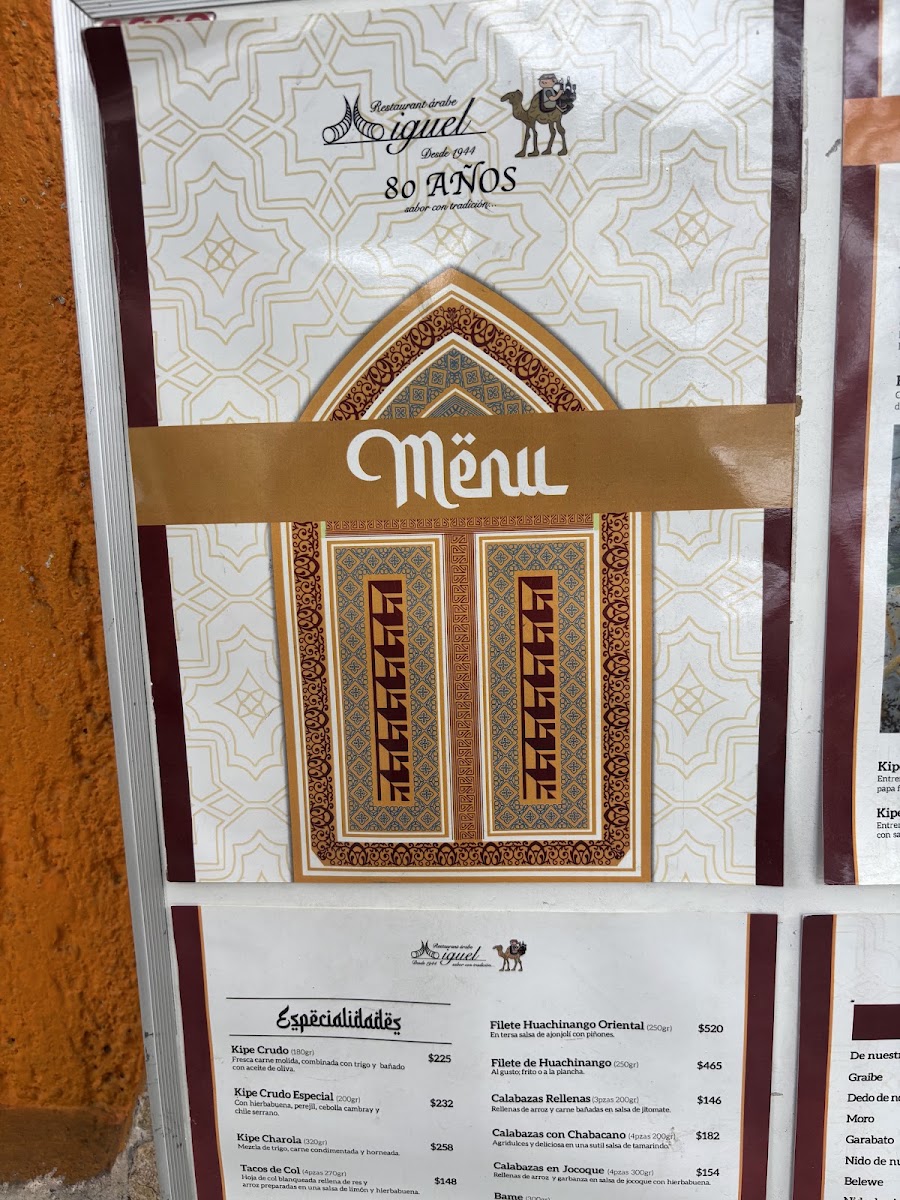 Restaurant Arabe Miguel Menu Photo 9