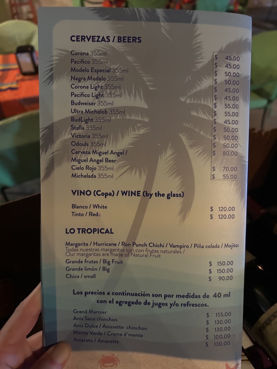 Restaurant Bar Miguel Angel Menu Photo 2