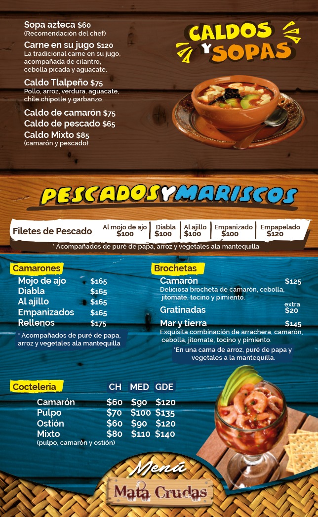 Restaurant Campreste Mata Crudas Menu Photo 4