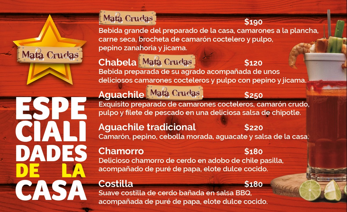 Restaurant Campreste Mata Crudas Menu Photo 5