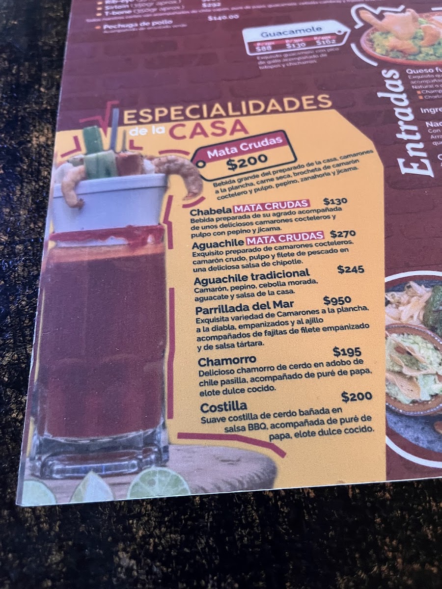 Restaurant Campreste Mata Crudas Menu Photo 8