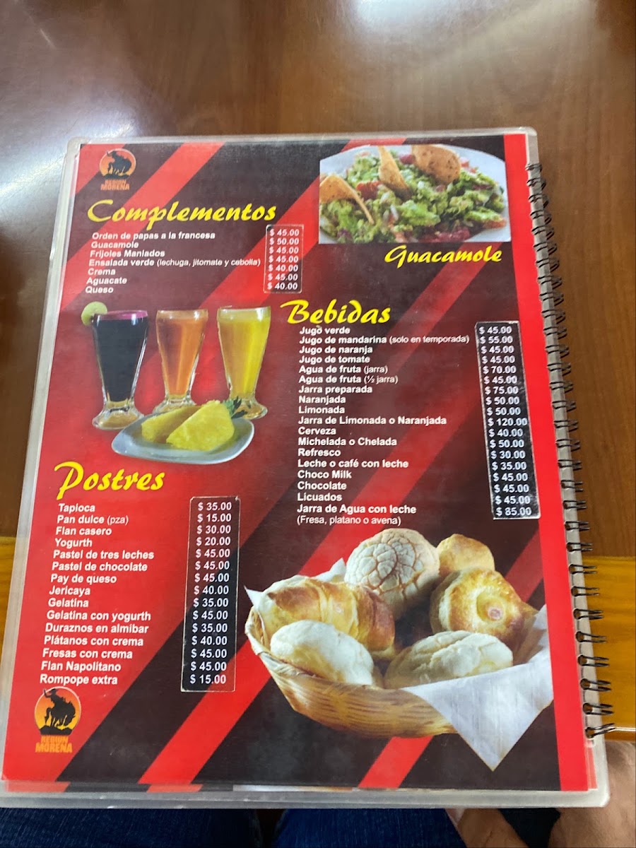 Restaurant La Morena Menu Photo 6
