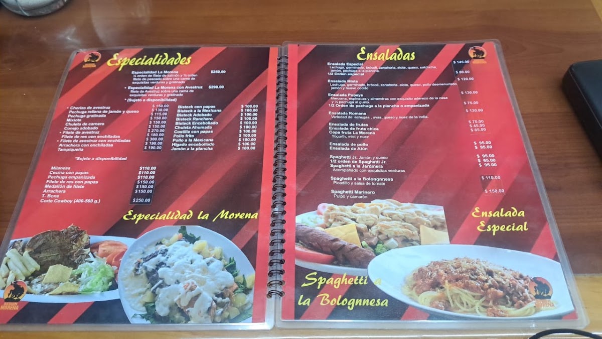 Restaurant La Morena Menu Photo 9