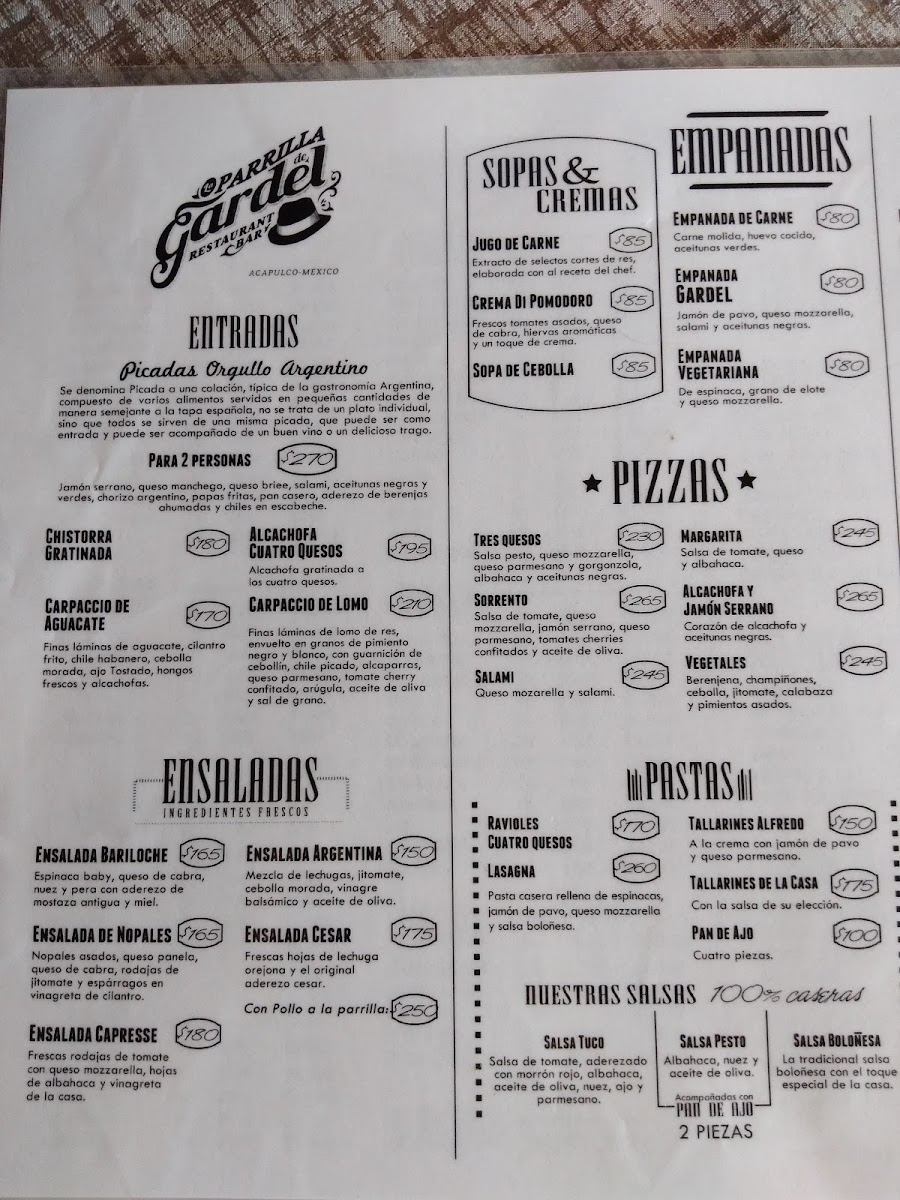 Restaurant La Parrilla De Gardel Menu Photo 4