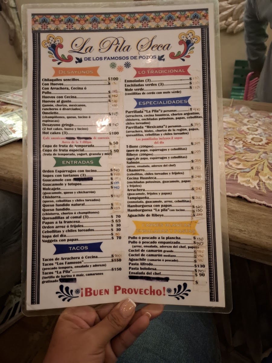 Restaurant La Pila Seca Menu Photo 8