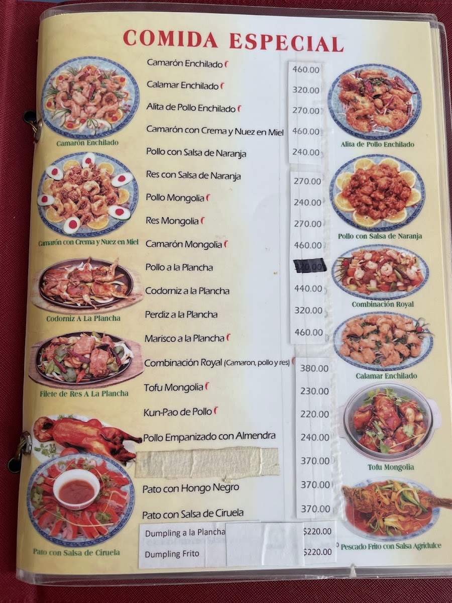 Restaurant Palacio Royal Menu Photo 3