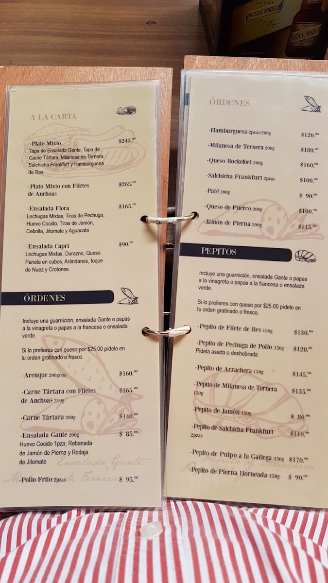 Restaurante Bar Gante Menu Photo 10